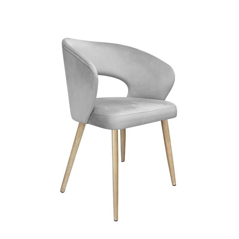 Krzesło AURA welur MG39 nogi dąb