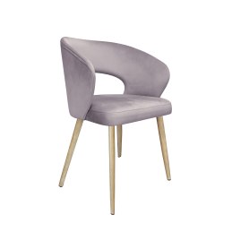 Krzesło AURA welurowe MG55 – nogi dąb