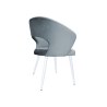 Krzesło tapicerowane AURA noga biała BL06