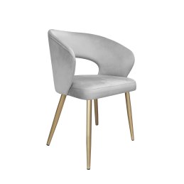 Krzesło AURA welur MG39 nogi złote
