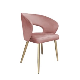 Krzesło tapicerowane AURA MG58 – nogi złote
