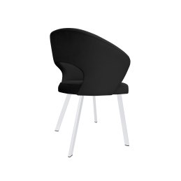 Krzesło tapicerowane AURA na białej nodze PROFIL MG19 do jadalni salonu