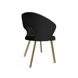 Krzesło tapicerowane AURA nogi złote PROFIL MG19 do jadalni