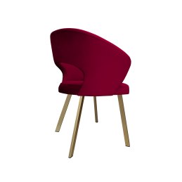 Krzesło tapicerowane AURA nogi złote PROFIL MG31 do jadalni