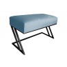 Ławka ZETA LOFT BL06 pufa podnóżek metal