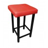 TABORET KLASYK STOŁEK LOFT 60cm Eco skóra