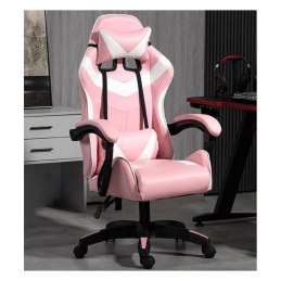 Fotel gamingowy, siedzenie gamingowe RACER czerwony