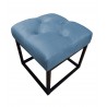 Pufa CHESTERFIELD LOFT ławka podnóżek metal MG33
