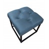 Pufa CHESTERFIELD LOFT ławka podnóżek metal MG33