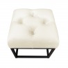 Pufa CHESTERFIELD LOFT ławka podnóżek metal MG50