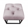 Pufa CHESTERFIELD LOFT ławka podnóżek metal MG55