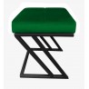 Pufa ZETA LOFT ławka taboret podnóżek metal MG25
