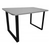 Stół do salonu kuchni 70x120x28  LOFT SZARY