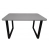 Stół do salonu kuchni 70x120x28  LOFT SZARY