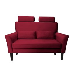 Sofa DENVER tkanina Welur noga drewniana