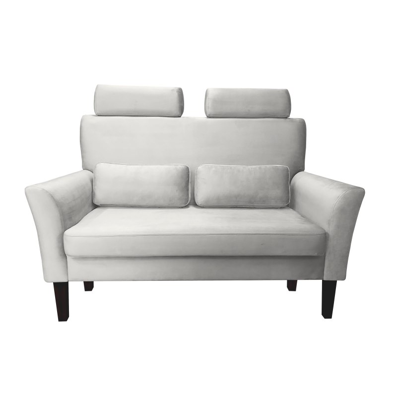 Sofa DENVER tkanina Welur noga drewniana