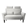 Sofa DENVER tkanina Welur noga drewniana