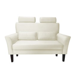 Sofa DENVER tkanina Welur noga drewniana