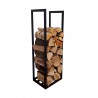 Stojak kosz na drewno kominkowe opałowe 30x35 x105 LOFT