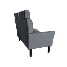 Sofa DENVER tkanina Welur noga drewniana