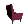 Sofa DENVER tkanina Welur noga drewniana