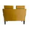 Sofa DENVER tkanina Welur noga drewniana