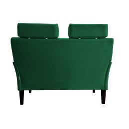 Sofa DENVER tkanina Welur noga drewniana