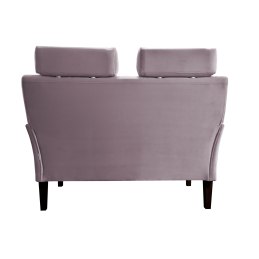 Sofa DENVER tkanina Welur noga drewniana