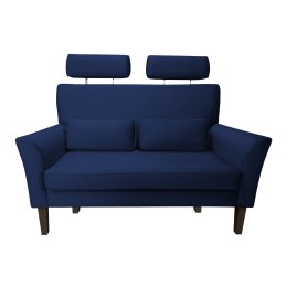 Sofa DENVER tkanina Welur noga drewniana