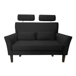 Sofa DENVER tkanina Welur noga drewniana
