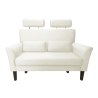 Sofa DENVER tkanina Welur noga drewniana