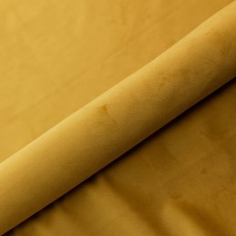 Pufa LUX welurowa ze złotą podstawą MG15 – elegancka pufa glamour do salonu