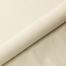 Pufa LUX welurowa z białą podstawą MG50 – elegancka pufa glamour do salonu