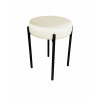 TABORET DIOR STOŁEK LOFT metal MG50