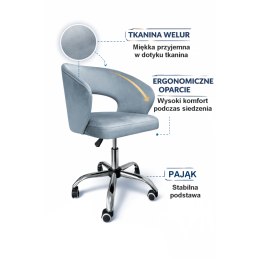 Fotel obrotowy AURA  – styl i komfort do biura