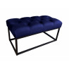 Ławka CHESTERFIELD LOFT MG16 pufa podnóżek metal