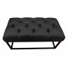 Ławka CHESTERFIELD LOFT MG19 pufa podnóżek metal