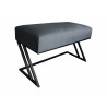 Ławka ZETA LOFT BL14 pufa podnóżek metal