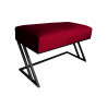 Ławka ZETA LOFT MG31 pufa podnóżek metal