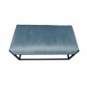 Ławka KAYA LOFT BL06 pufa podnóżek metal
