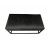 Ławka KAYA LOFT MG19 pufa podnóżek metal