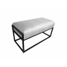 Ławka KAYA LOFT MG39 pufa podnóżek metal