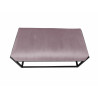 Ławka KAYA LOFT MG55 pufa podnóżek metal