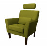 Fotel DENVER BL75 – elegancki z nogami venge