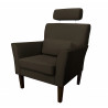 Fotel DENVER MG05 – elegancki z nogami venge