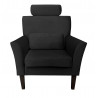 Fotel DENVER MG19 – elegancki z nogami venge