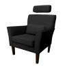 Fotel DENVER MG19 – elegancki z nogami venge