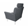 Fotel DENVER BL14 – elegancki z białymi nogami