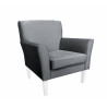 Fotel DENVER BL14 – elegancki z białymi nogami