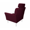 Fotel DENVER MG02 – elegancki z białymi nogami